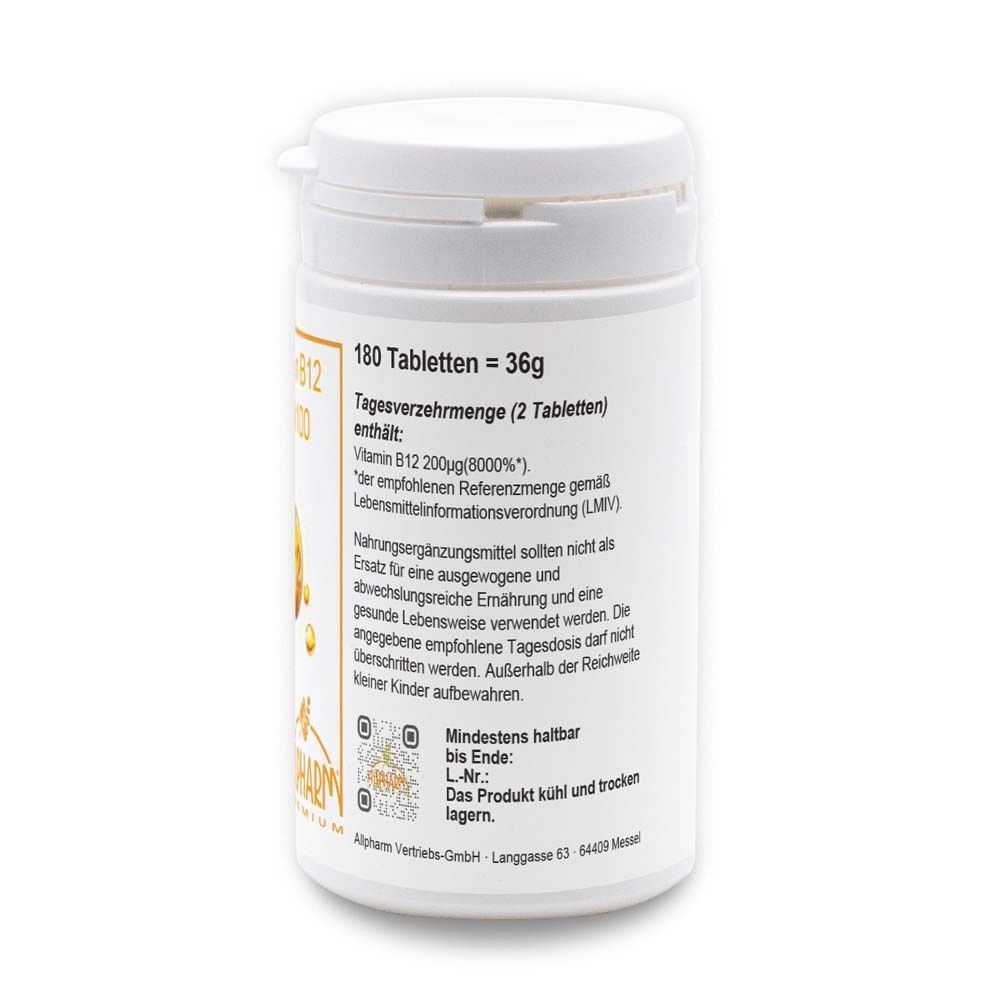 Vitamin B12 Opti 100 Tabletten 180 St