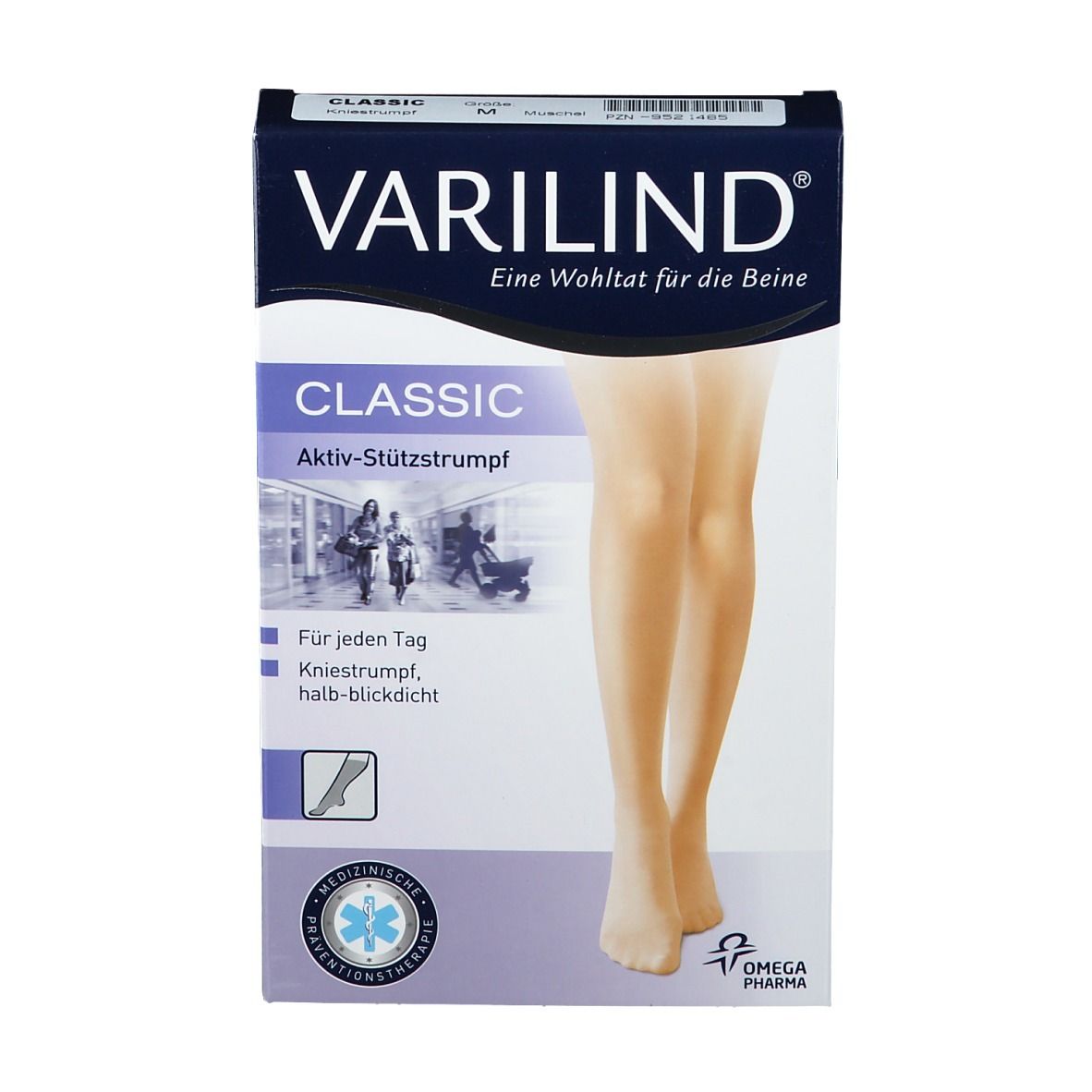 VARLIND® Classic 70 DEN Gr. M muschel