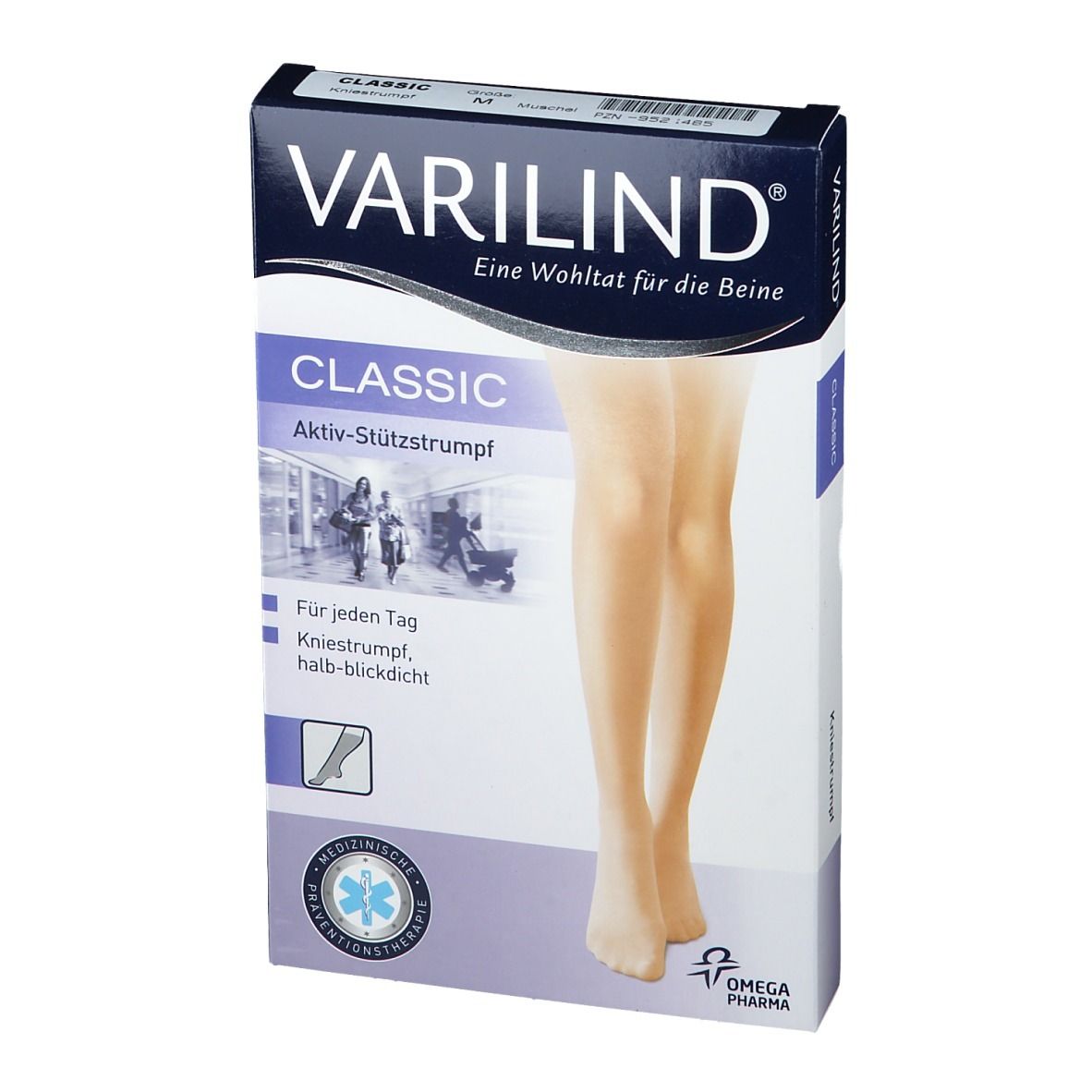 VARLIND® Classic 70 DEN Gr. M muschel