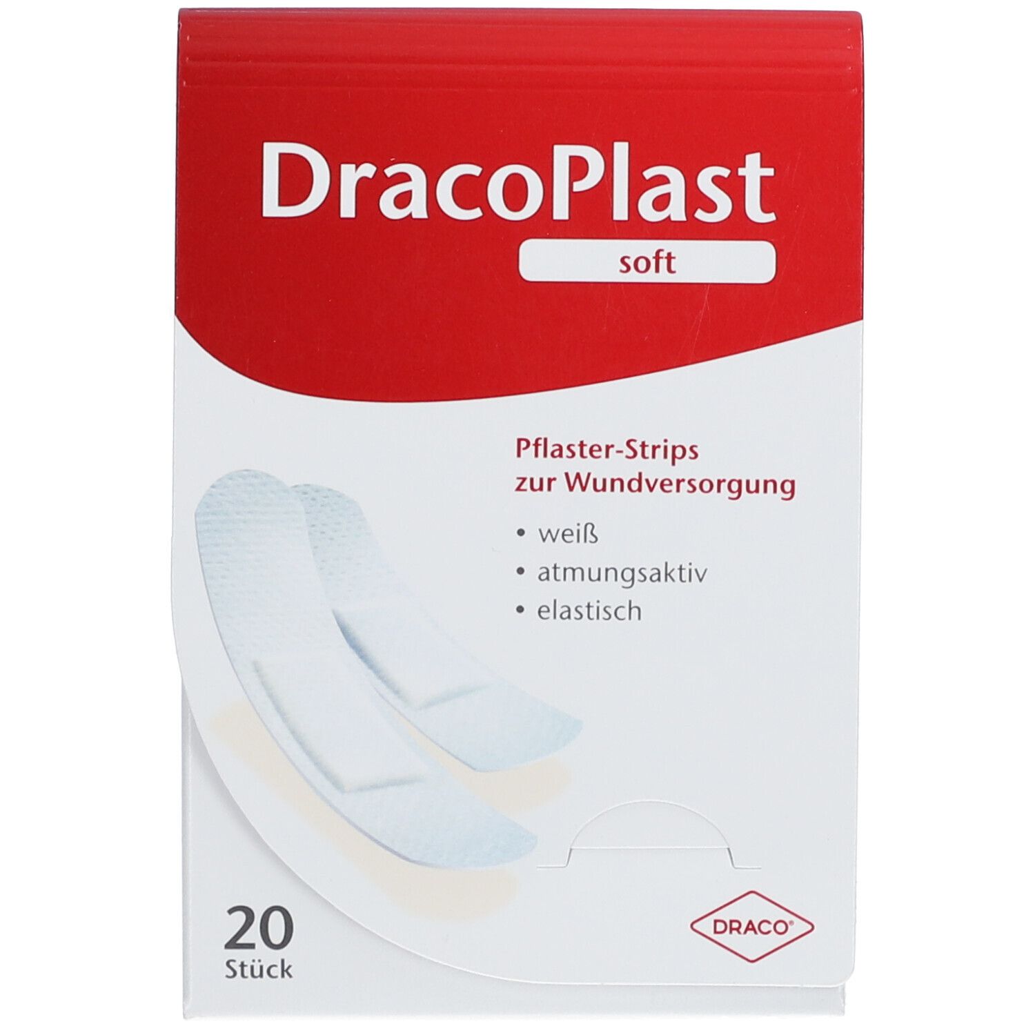 DRACOPLAST Soft Pflasterstrips sortiert