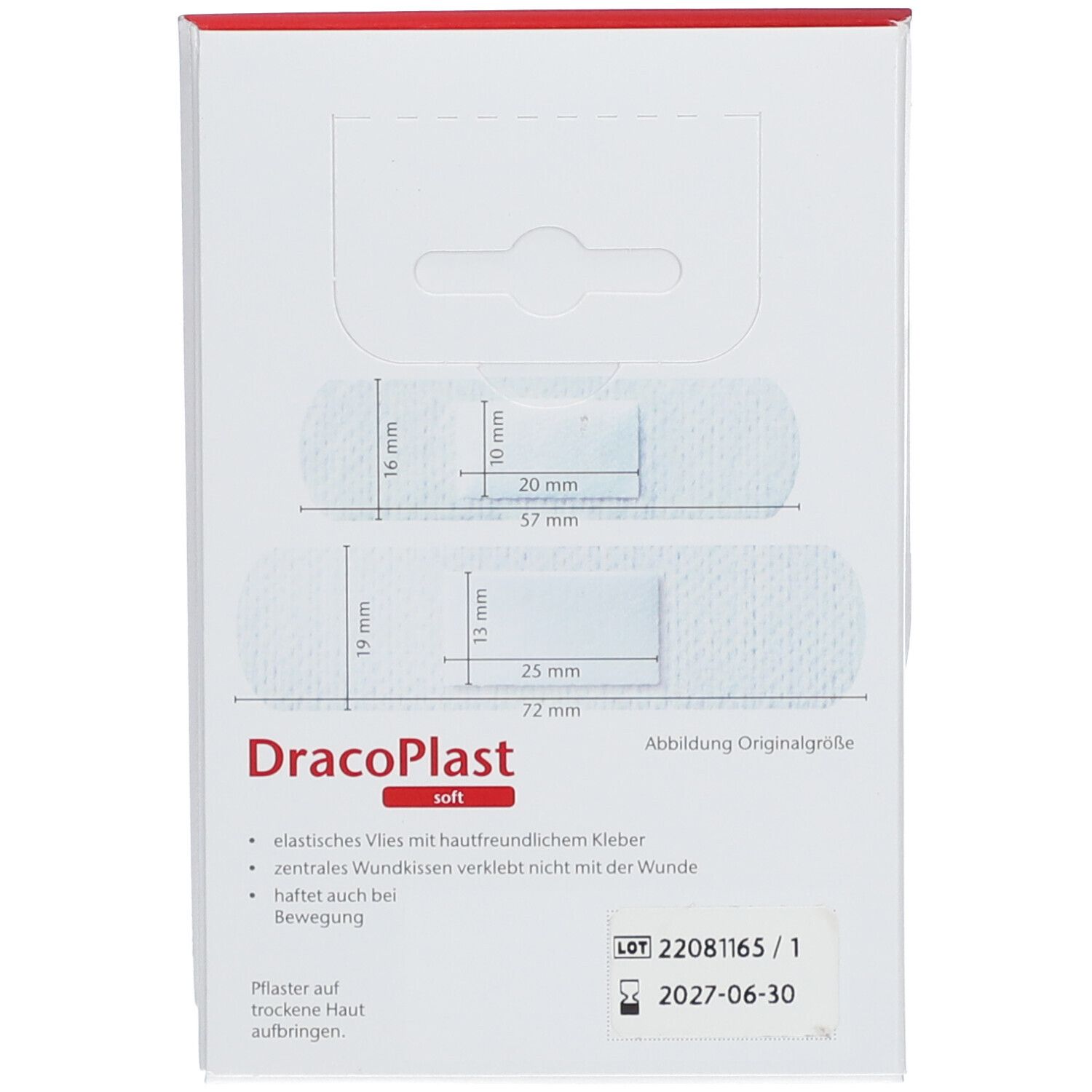 Dracoplast Soft Pflasterstrips sortiert