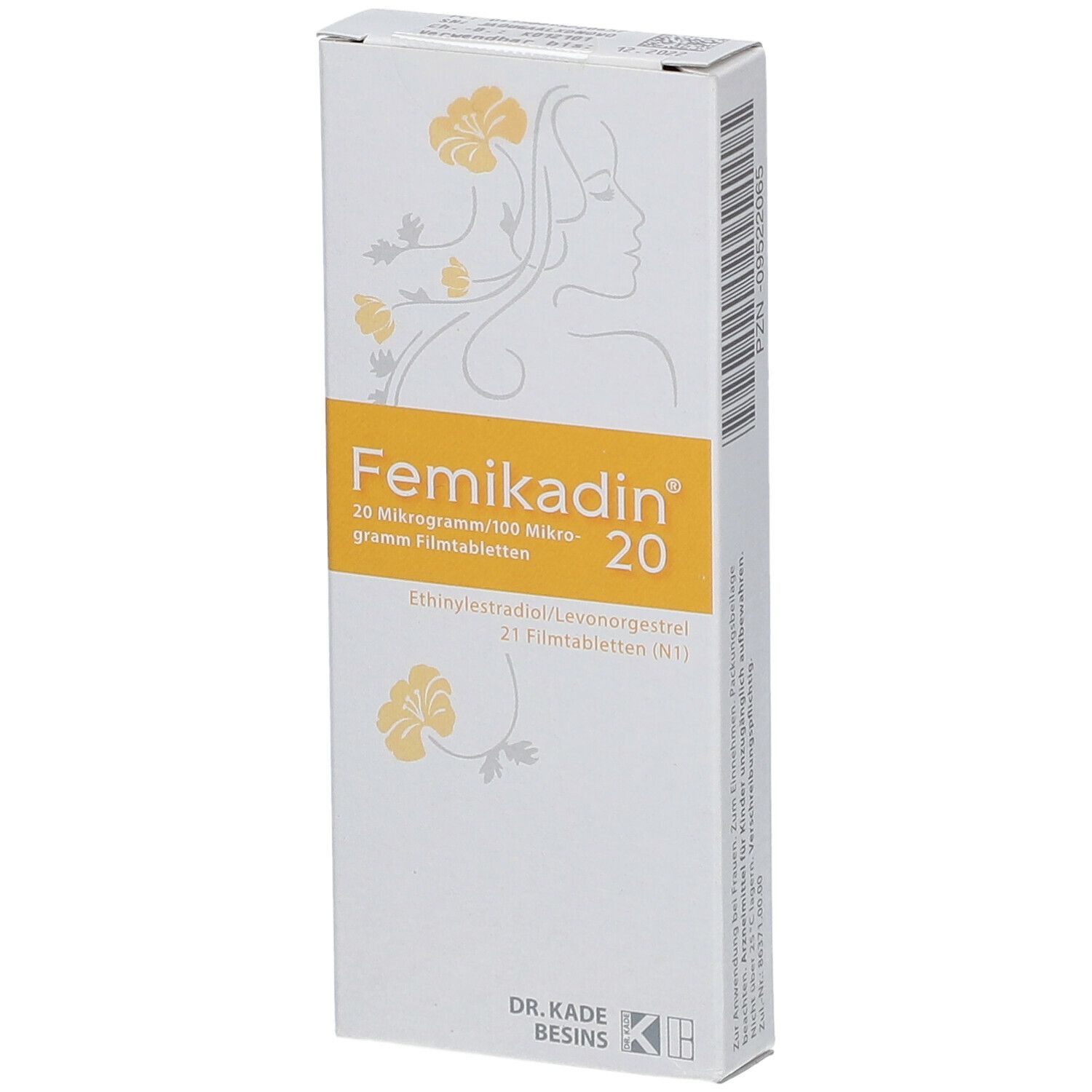 Femikadin 20 Filmtabletten 1x21 St