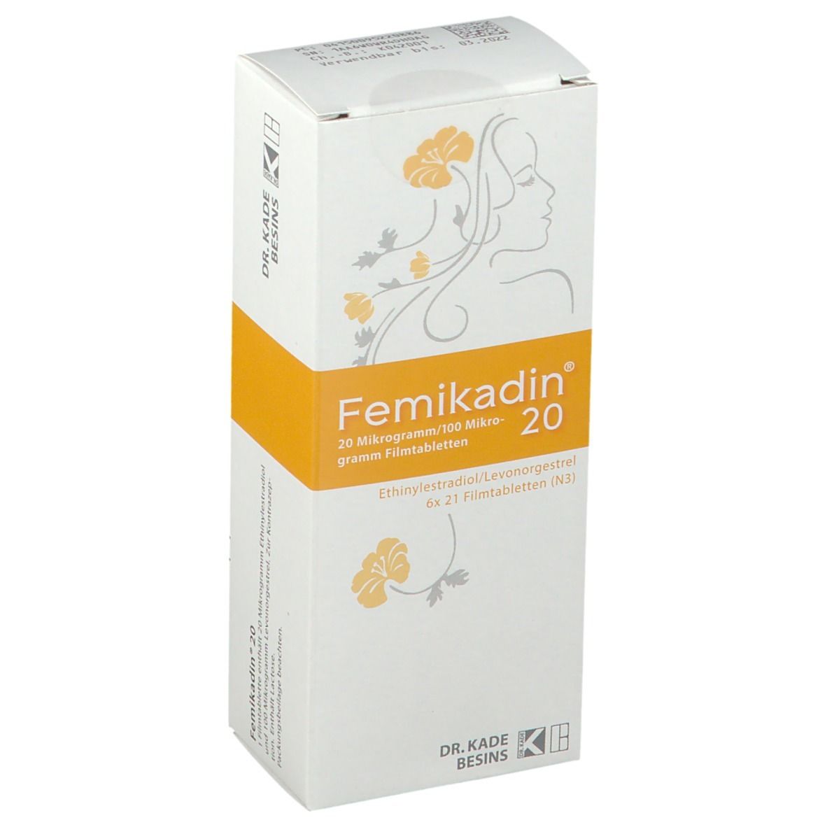 Femikadin 20 Filmtabletten 6x21 St