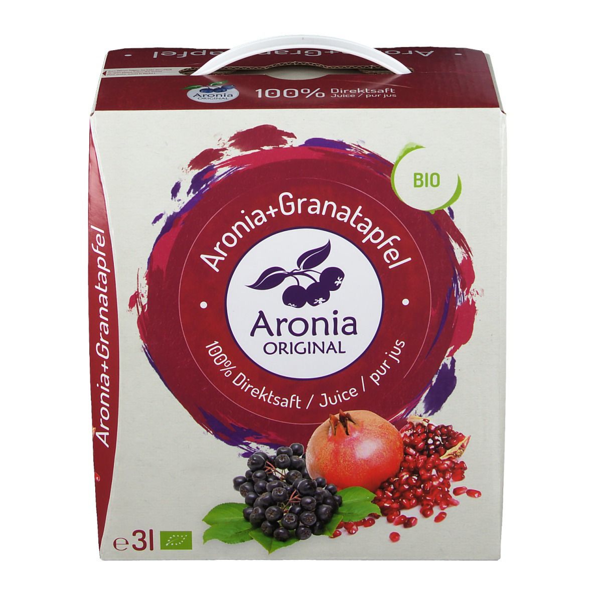 Bio Aronia+Granatapfelsaft 100 % Direktsaft