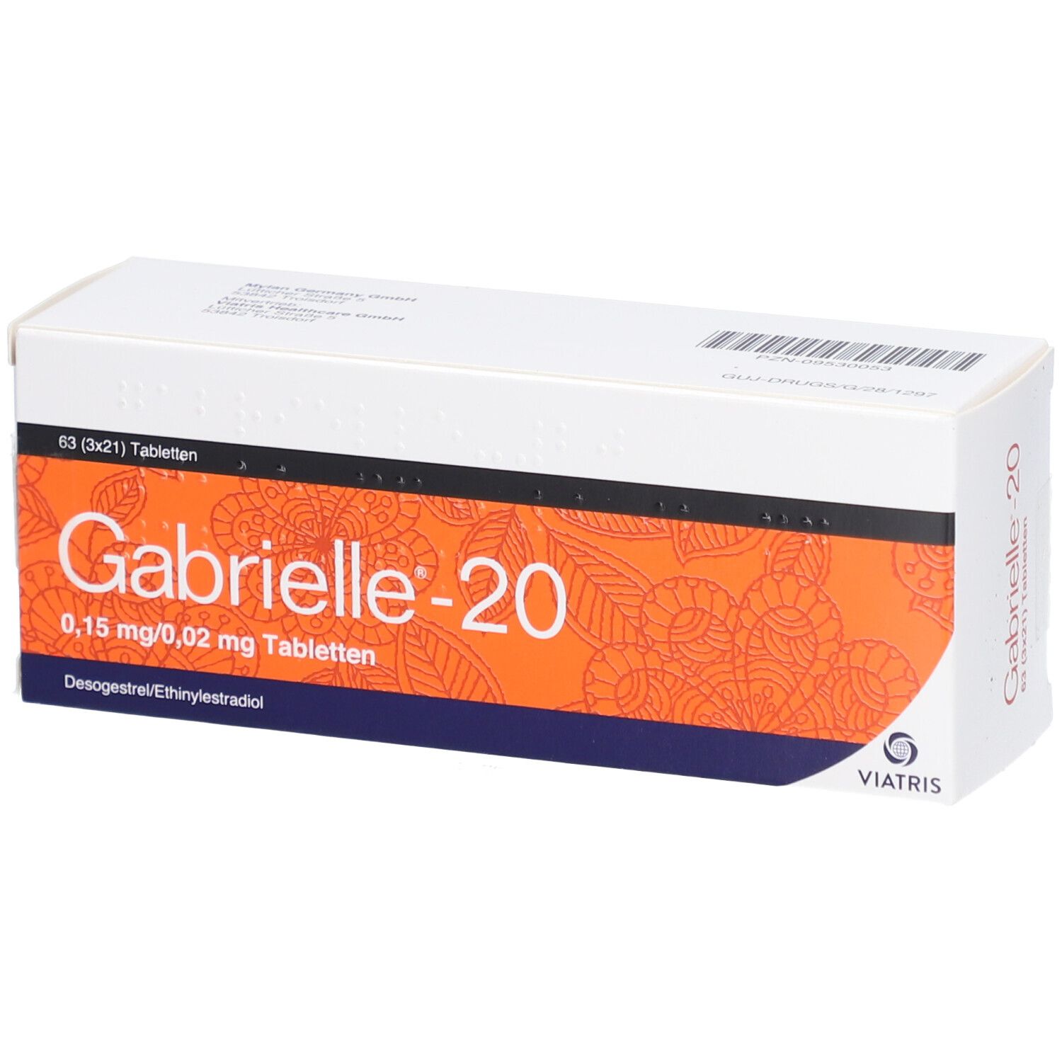 Gabrielle-20 0,15 mg/0,02 mg
