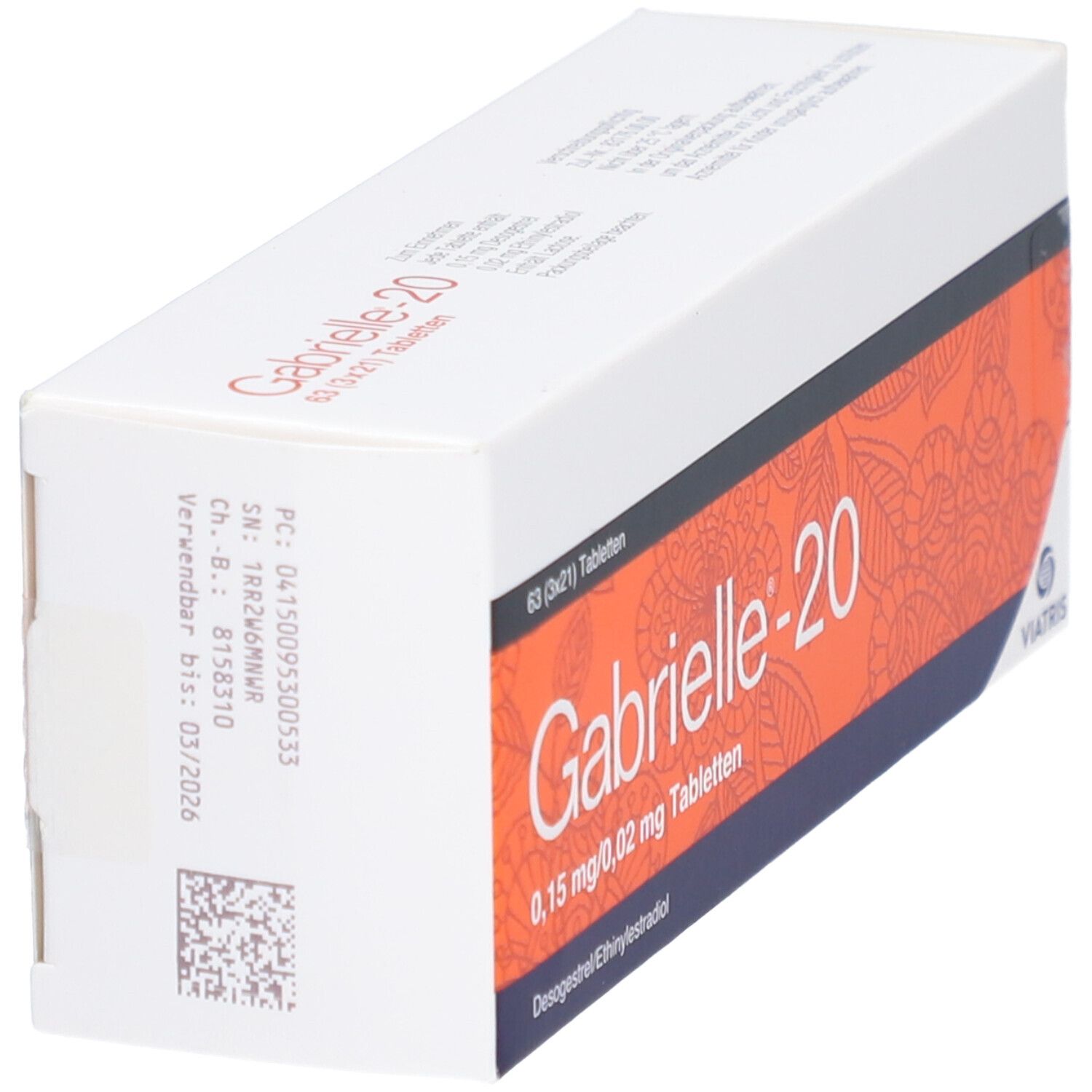Gabrielle-20 0,15 mg/0,02 mg