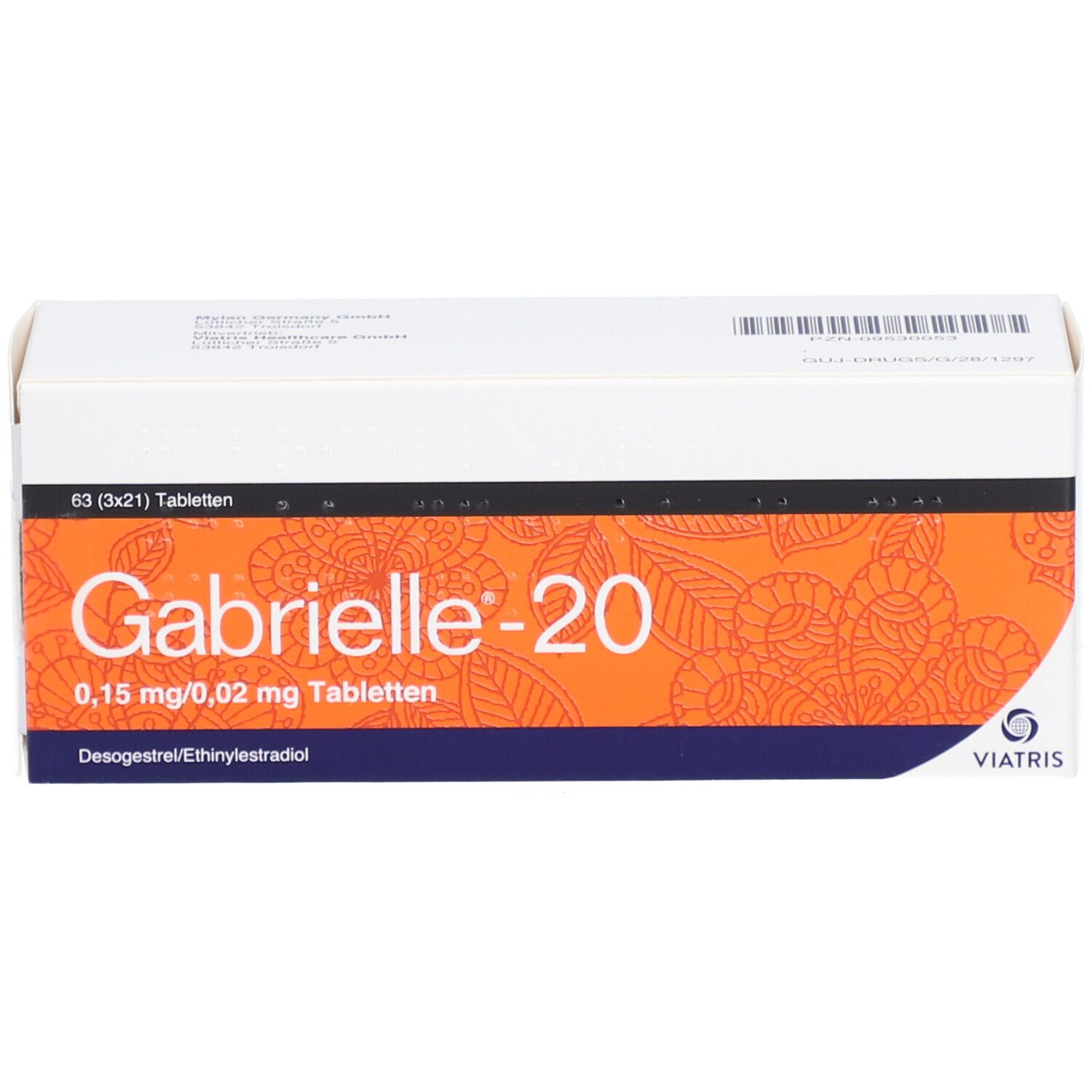 Gabrielle-20 0,15 mg/0,02 mg