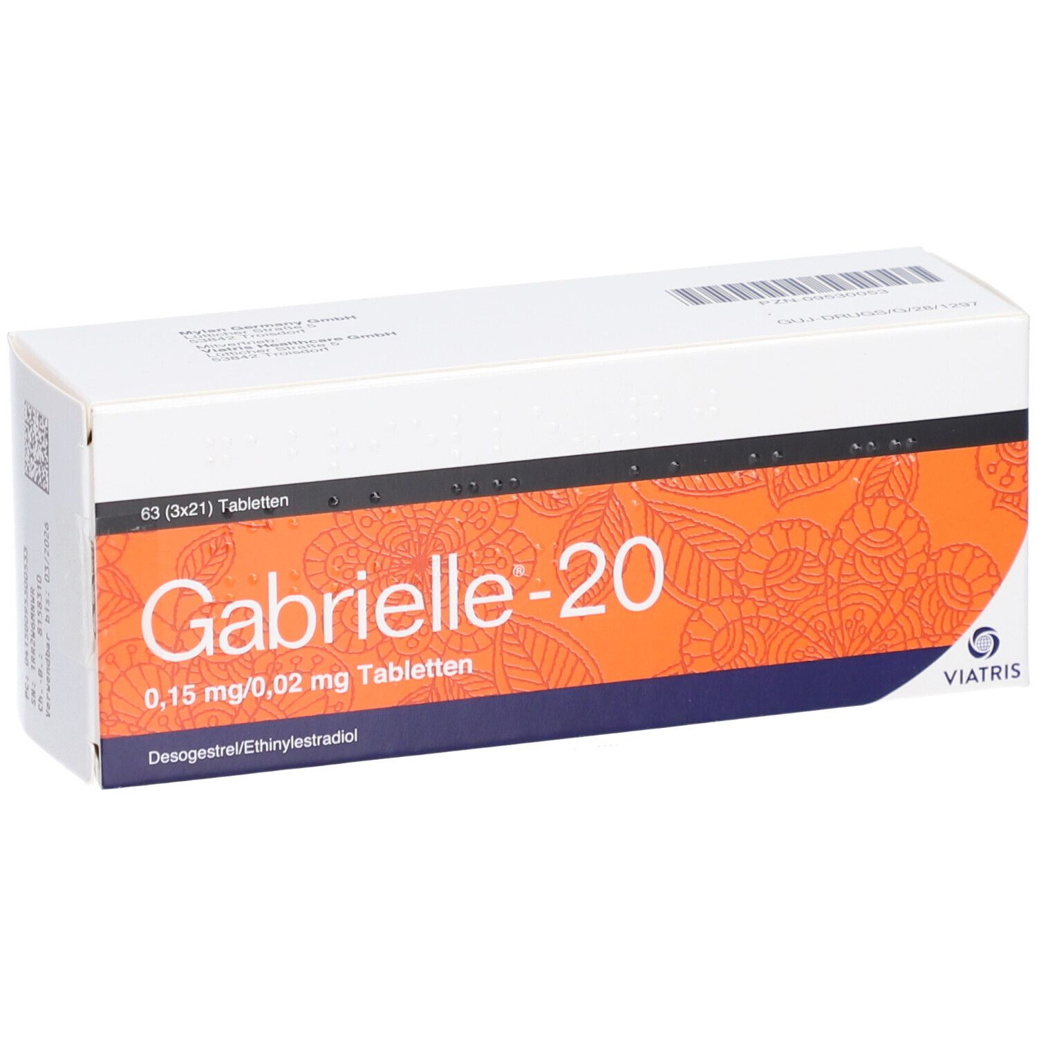 Gabrielle-20 0,15 mg/0,02 mg