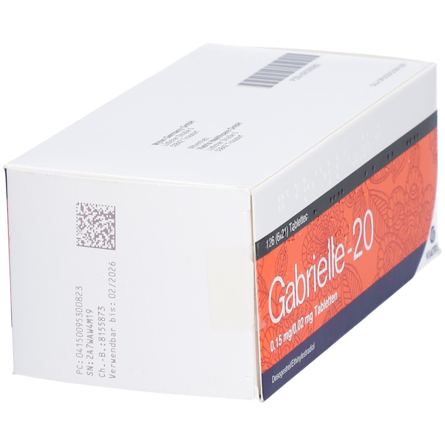 Gabrielle-20 0,15 mg/0,02 mg