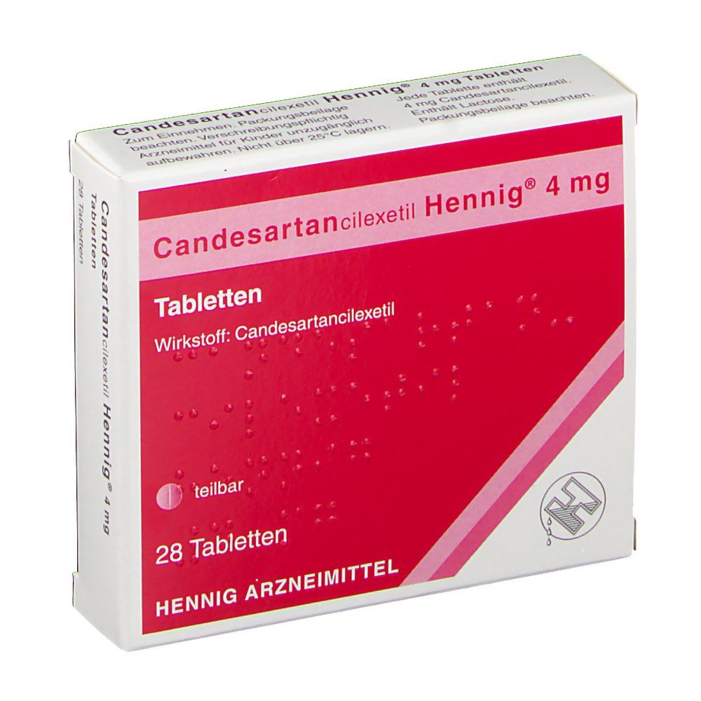 Candesartancilexetil Hennig® 4 mg