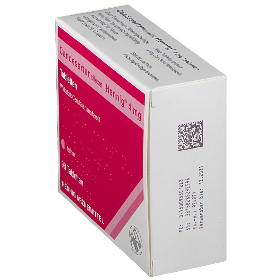 Candesartancilexetil Hennig® 4 mg