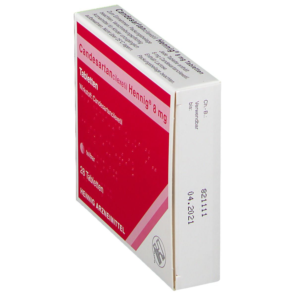 Candesartancilexetil Hennig® 8 mg