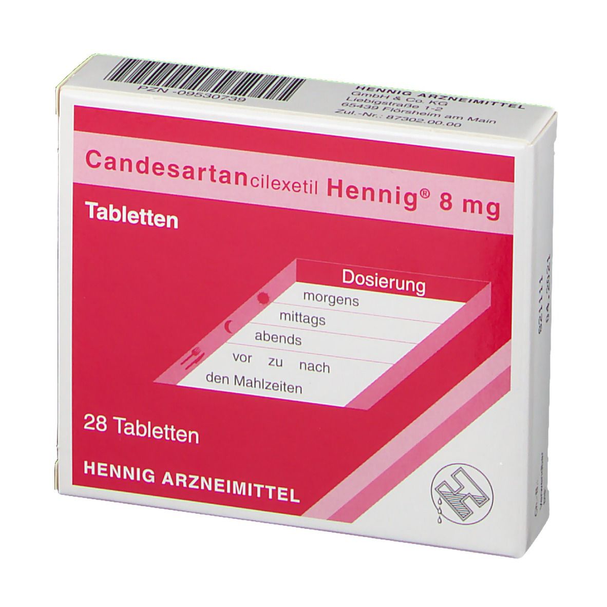 Candesartancilexetil Hennig® 8 mg
