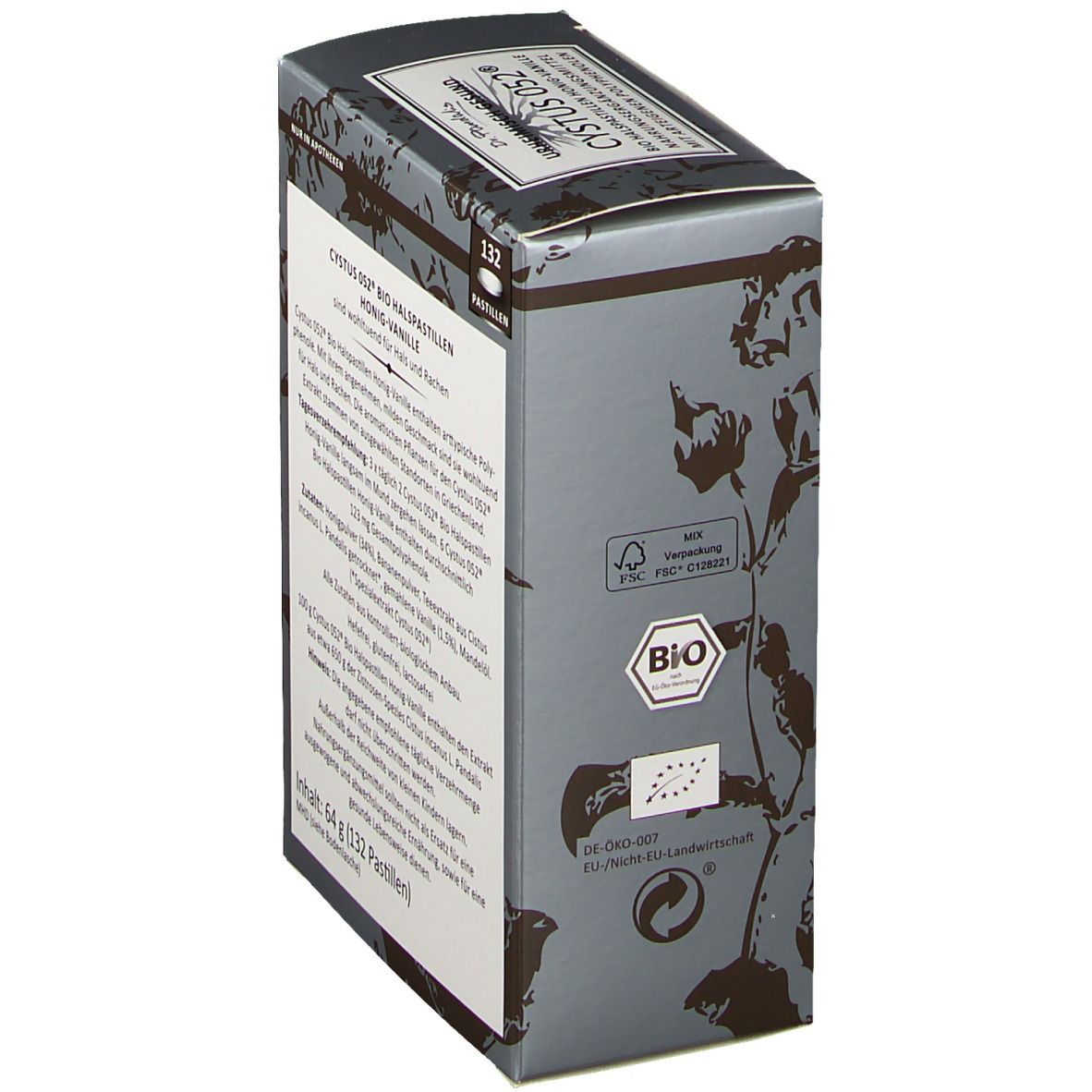 Dr. Pandalis Cystus 052® Bio Halspastillen – Honig-Vanille