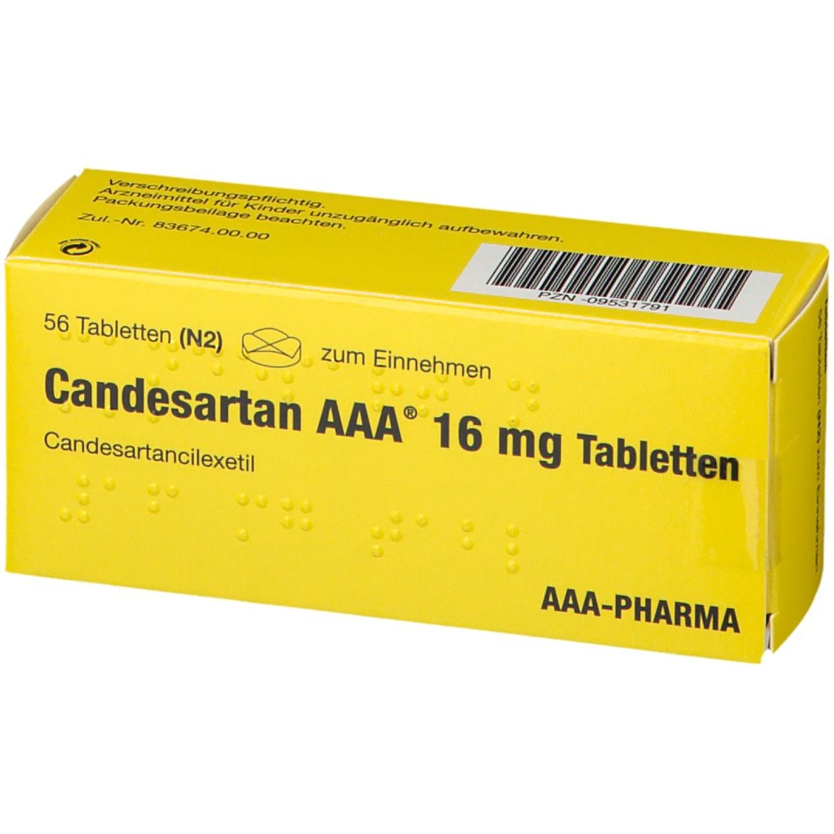 Candesartan AAA® 16 mg