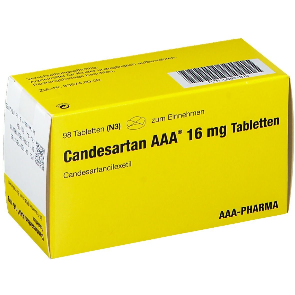 Candesartan AAA® 16Mg