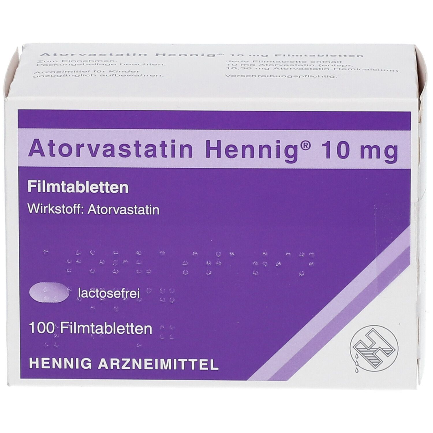 Atorvastatin Hennig® 10 mg