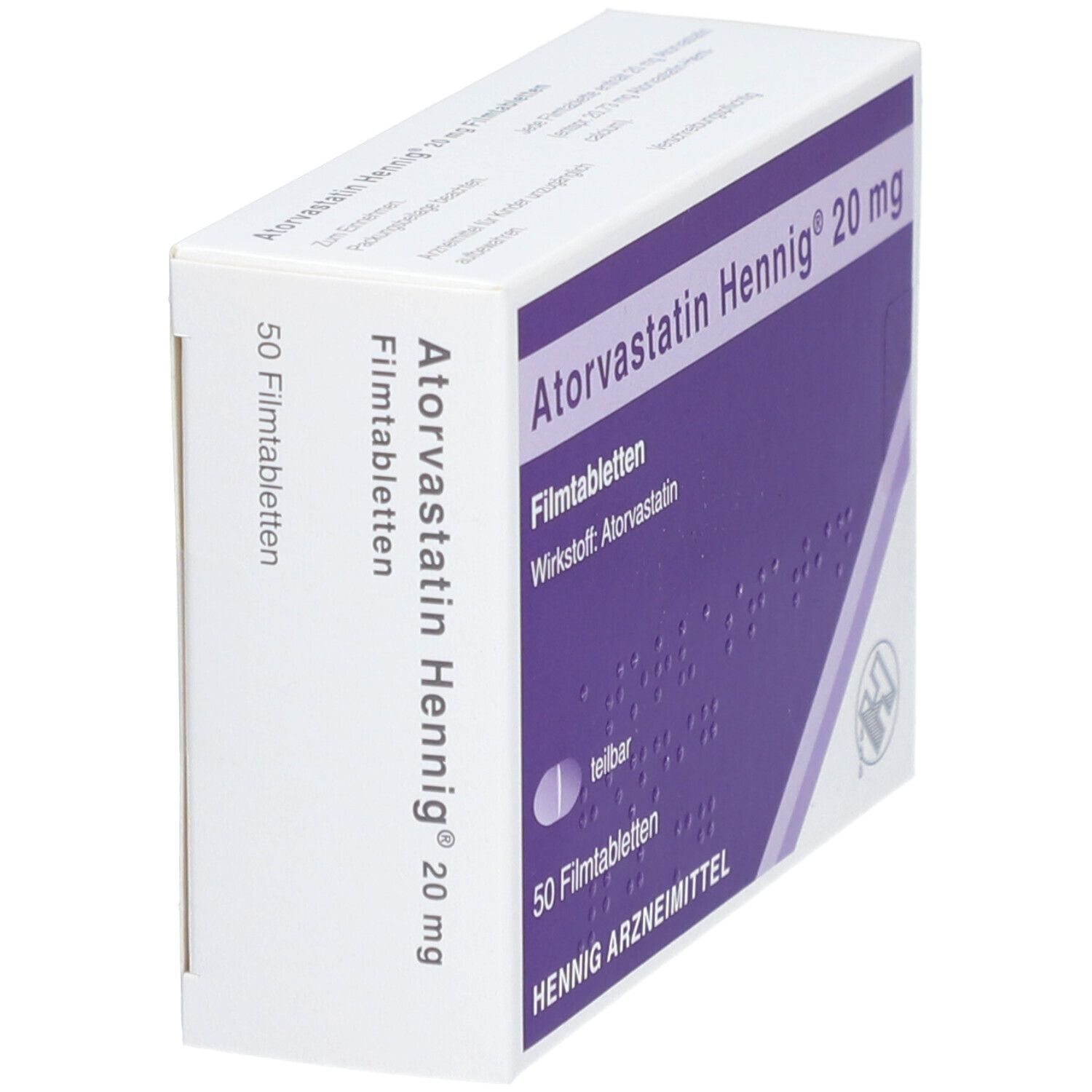 Atorvastatin Hennig® 20 mg
