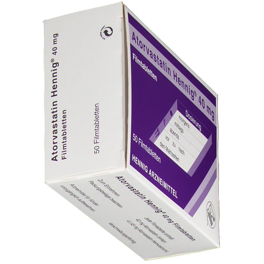 Atorvastatin Hennig® 40 mg