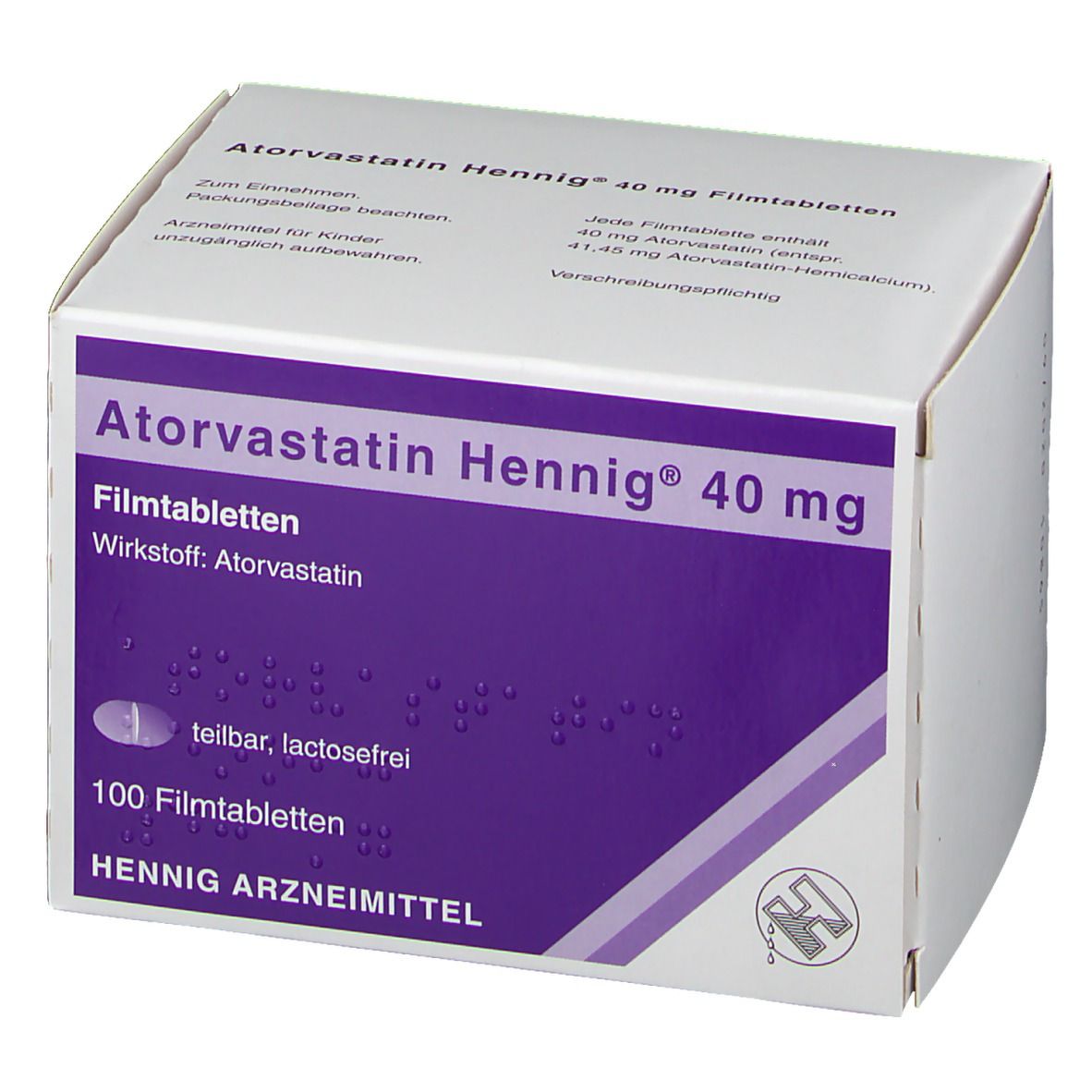 Atorvastatin Hennig® 40 mg