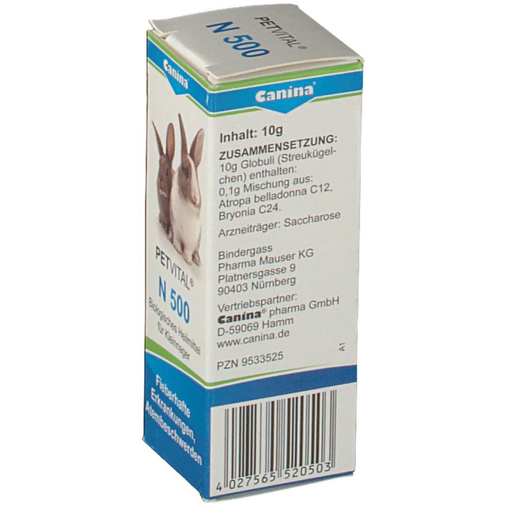 Canina® PETVITAL® N 500 Globuli 10 g - Shop Apotheke
