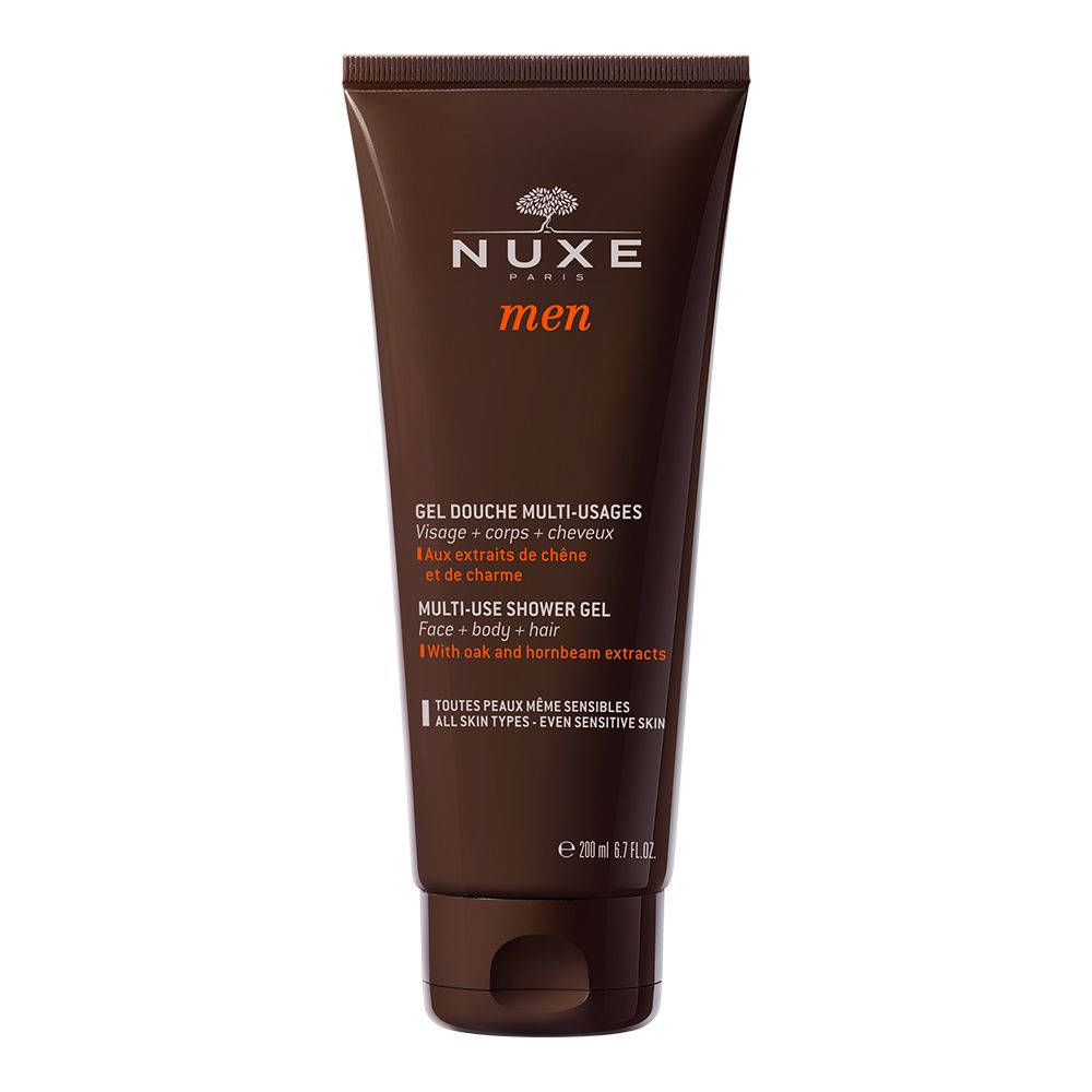 NUXE Men 3-in 1 Duschgel für Gesicht, Körper und Haare