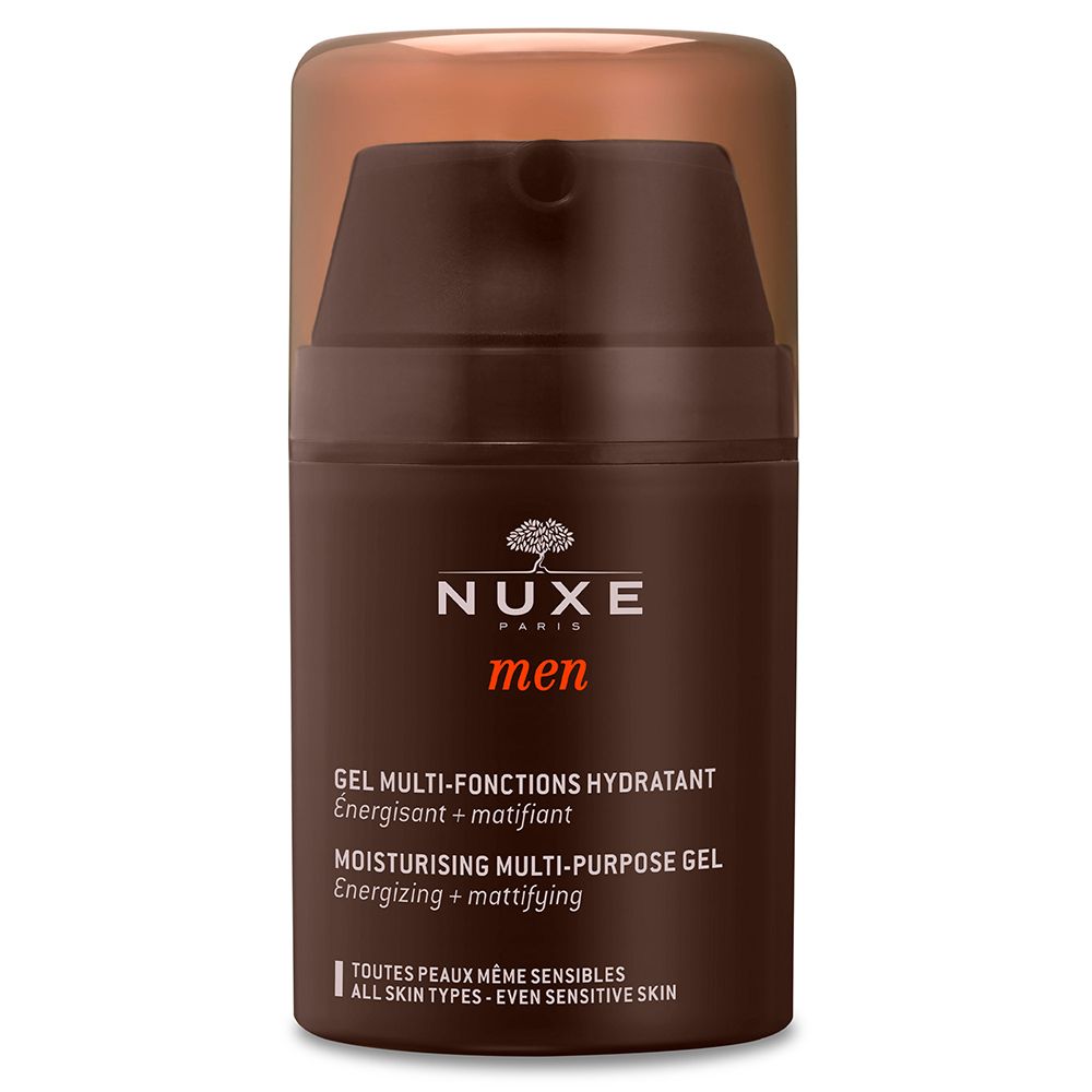 NUXE Men vitalisierendes und mattierendes Feuchtigkeitsgel bei empfindlicher Männerhaut