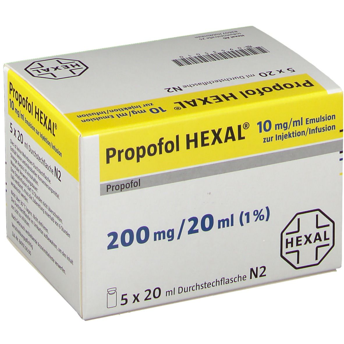 PROPOFOL HX 10MG/ML 1%