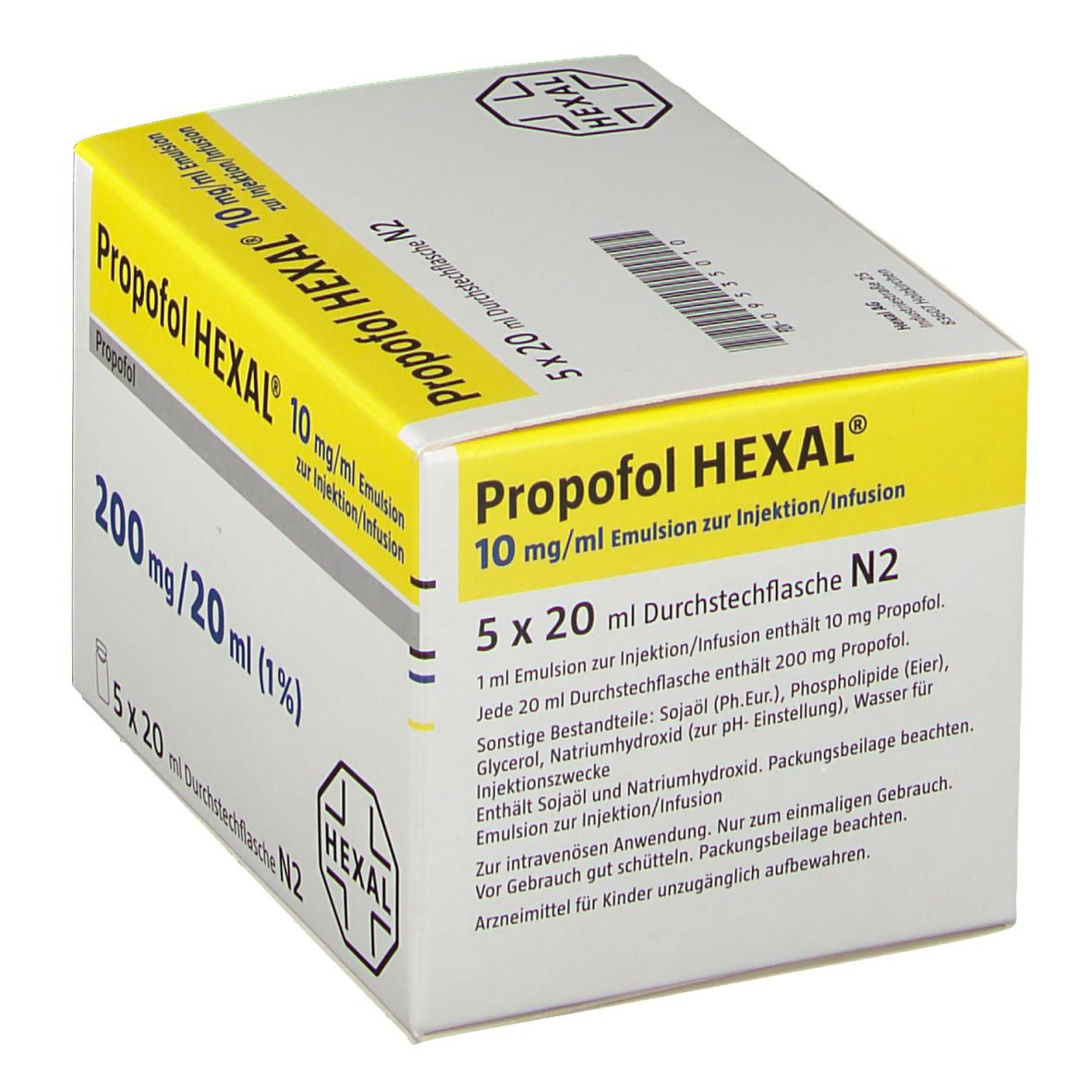 PROPOFOL HX 10MG/ML 1%
