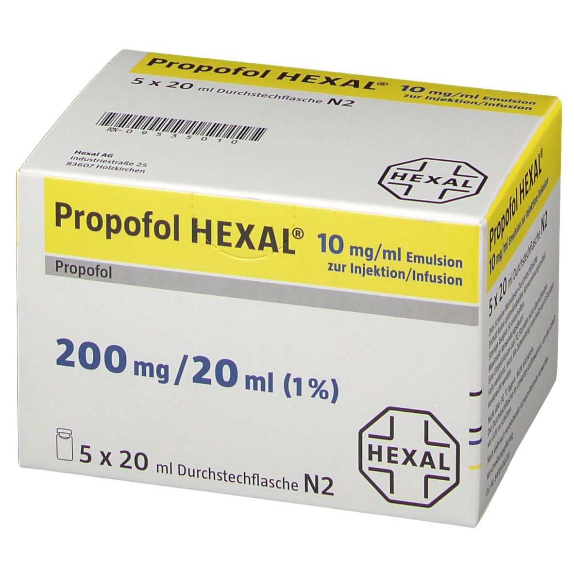 PROPOFOL HX 10MG/ML 1%