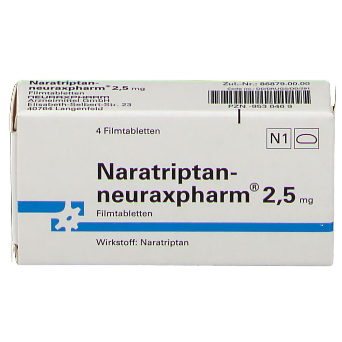 NARATRIPTAN-neuraxpharm 2,5 mg Filmtabletten