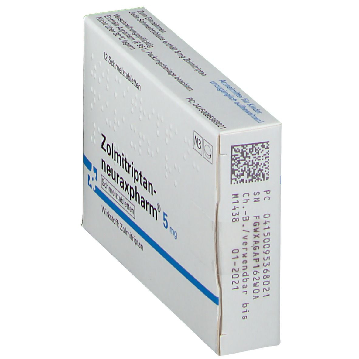 Zolmitriptan-neuraxpharm® 5 mg