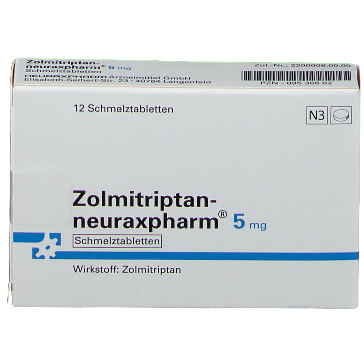 Zolmitriptan-neuraxpharm® 5 mg