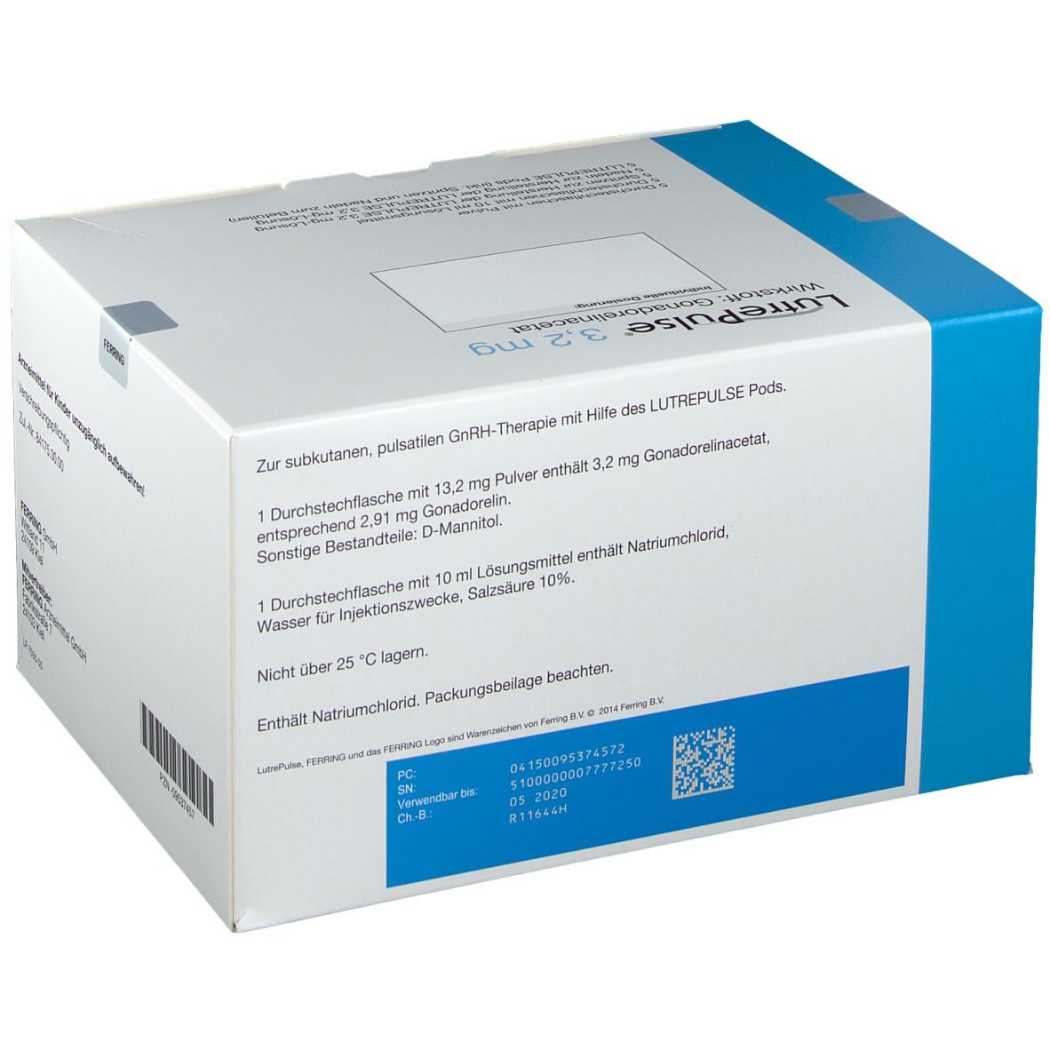 LutrePulse® 3,2 mg 5 St mit dem E-Rezept kaufen - Shop Apotheke