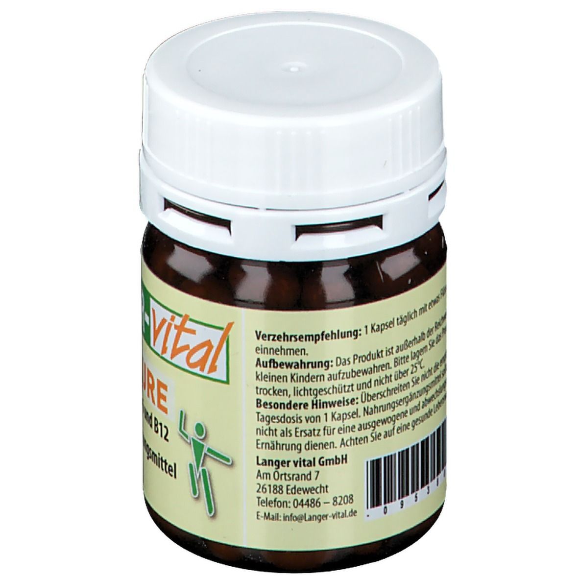 Folsäure plus Vitamin B6 und Vitamin B12