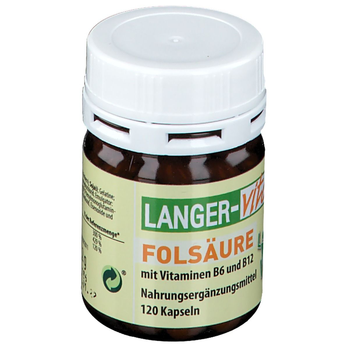 Folsäure plus Vitamin B6 und Vitamin B12