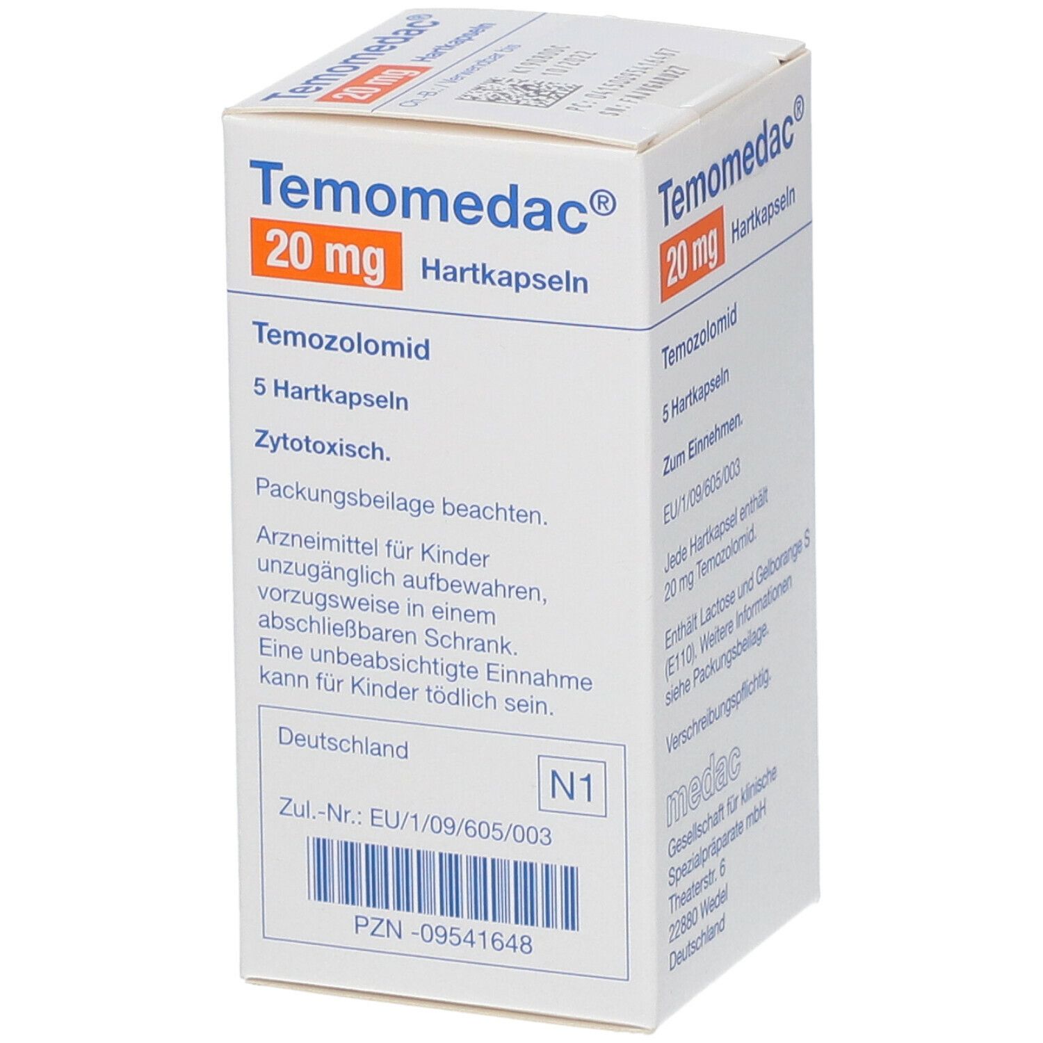 Temomedac® 20 mg