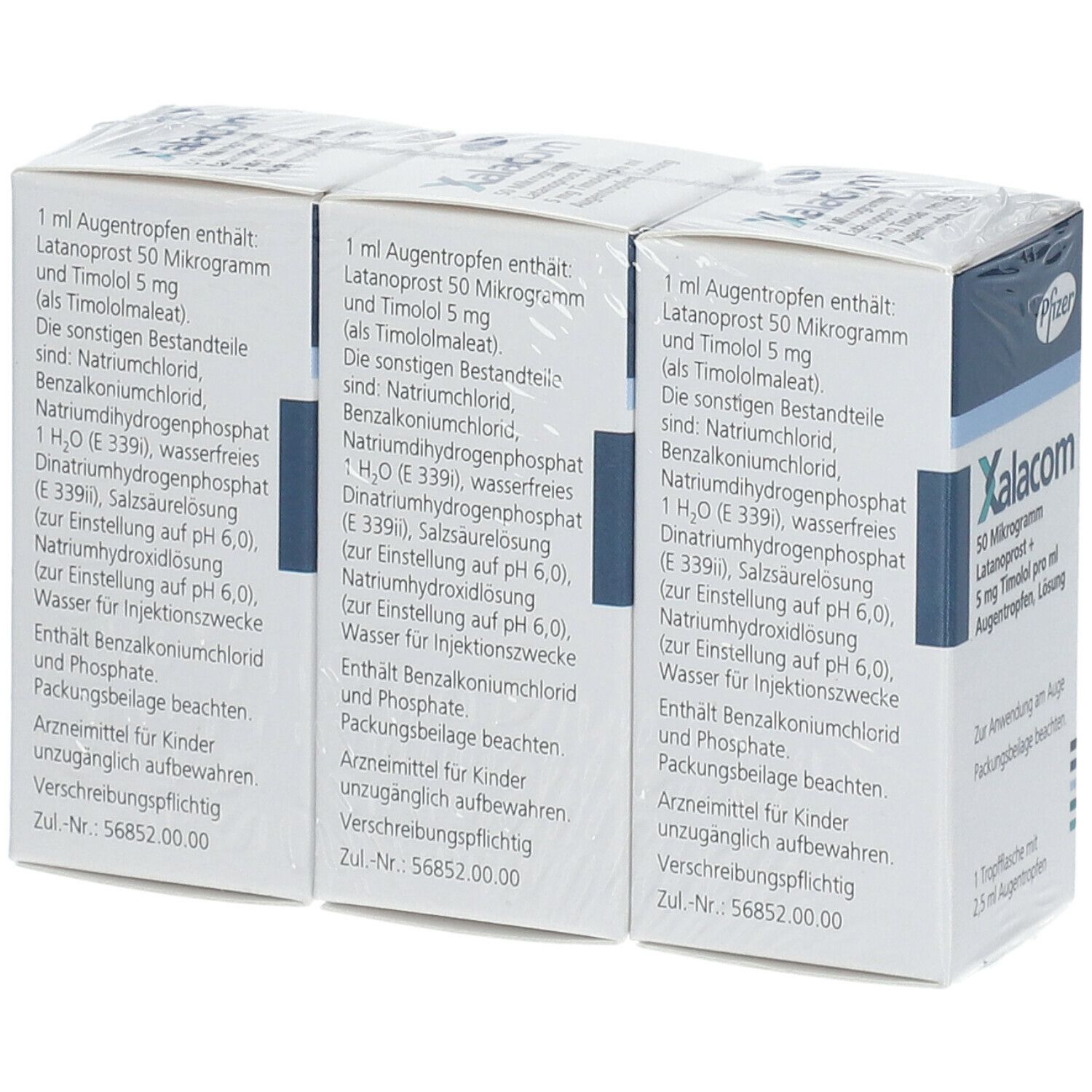 Xalacom Augentropfen 3x2,5 ml