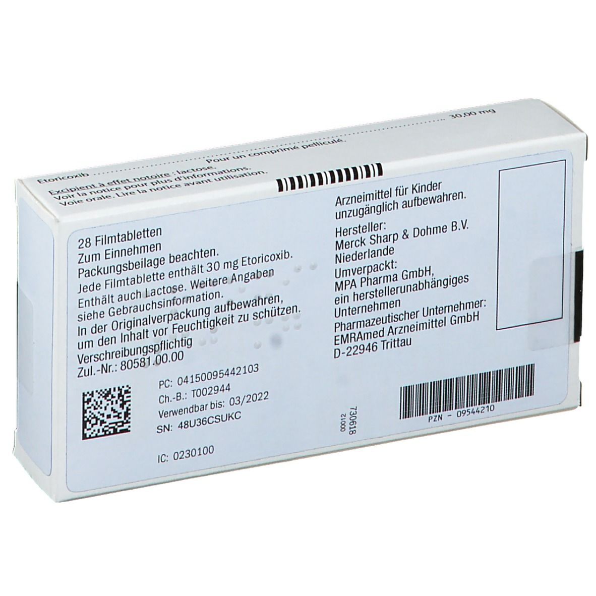 Arcoxia 30 mg