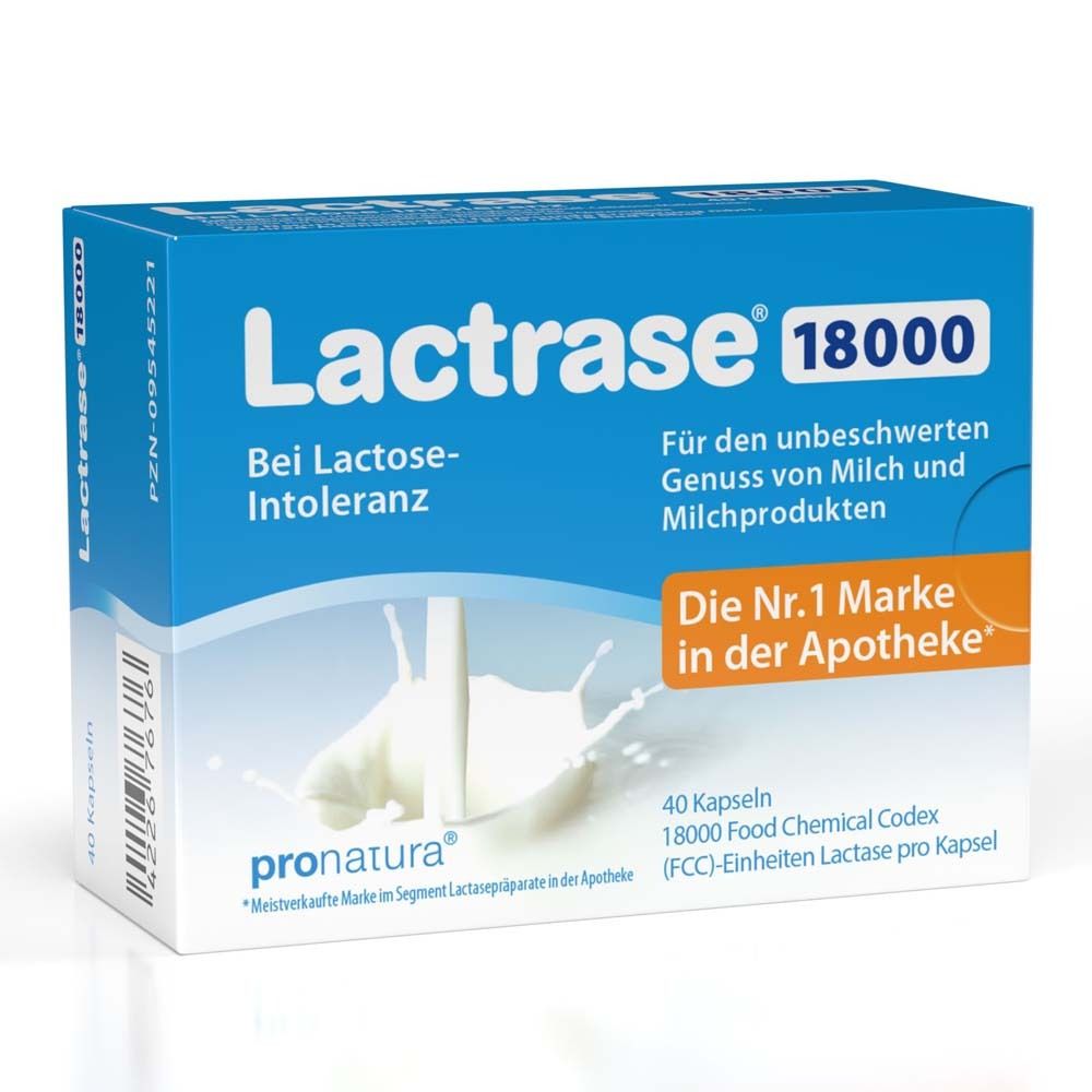 Lactrase 18.000 FCC Kapseln 40 St