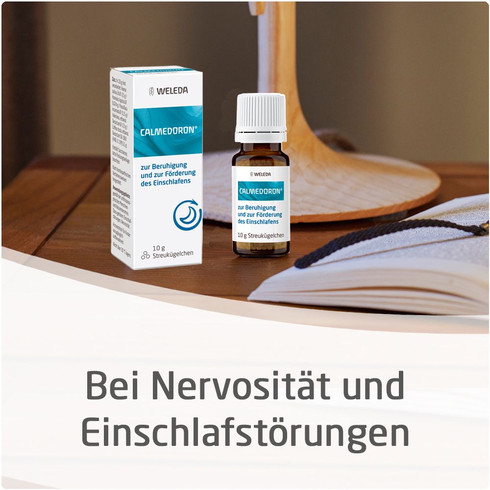 Calmedoron® Globuli beruhigen und fördern das Einschlafen