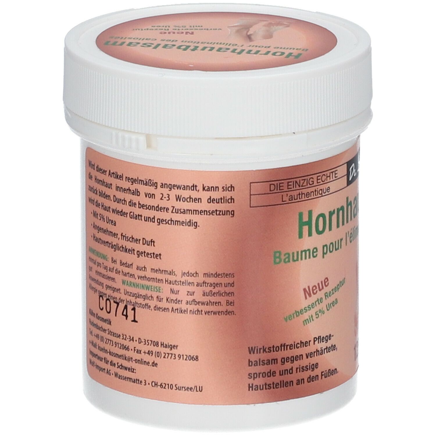 Hornhaut Balsam mir 10% Urea