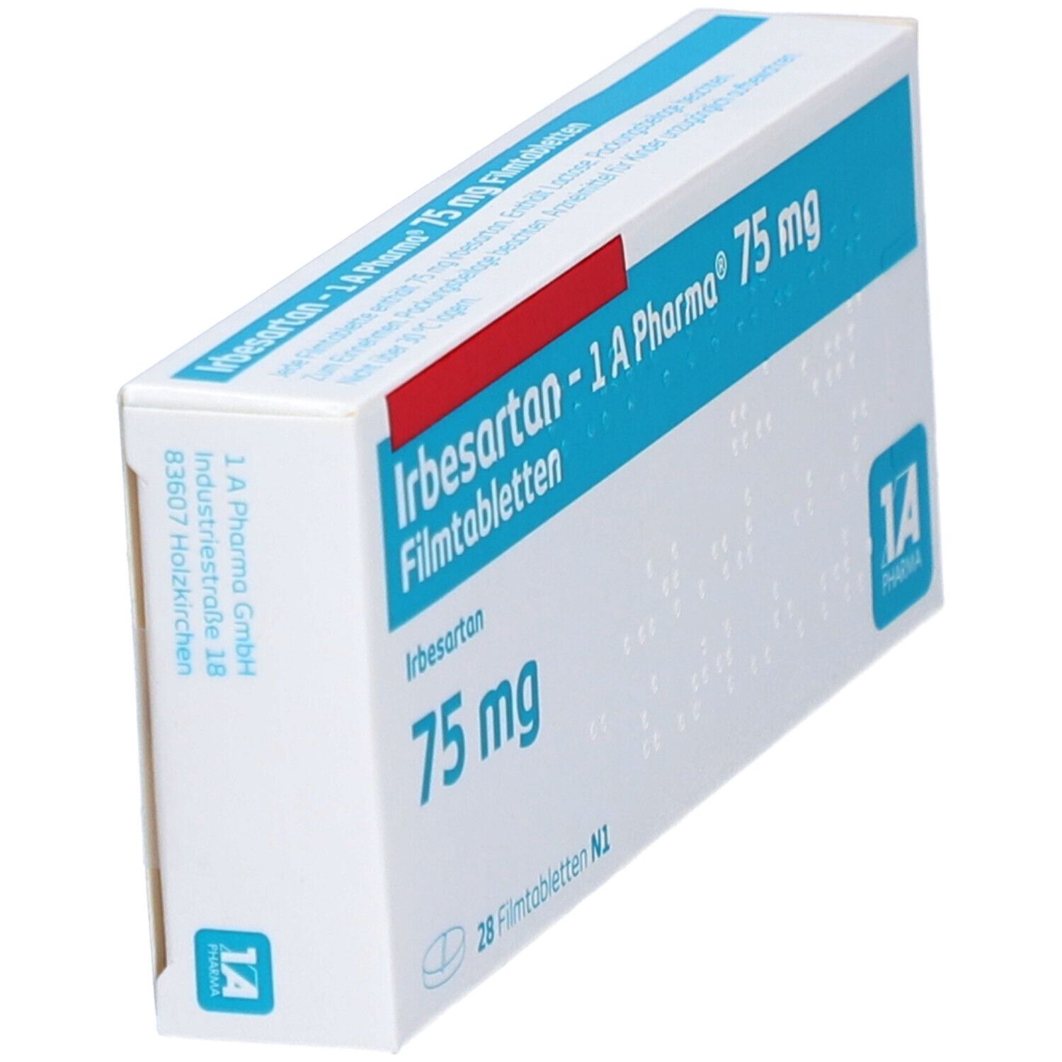 Irbesartan-1A Pharma 75 mg Filmtabletten 28 St