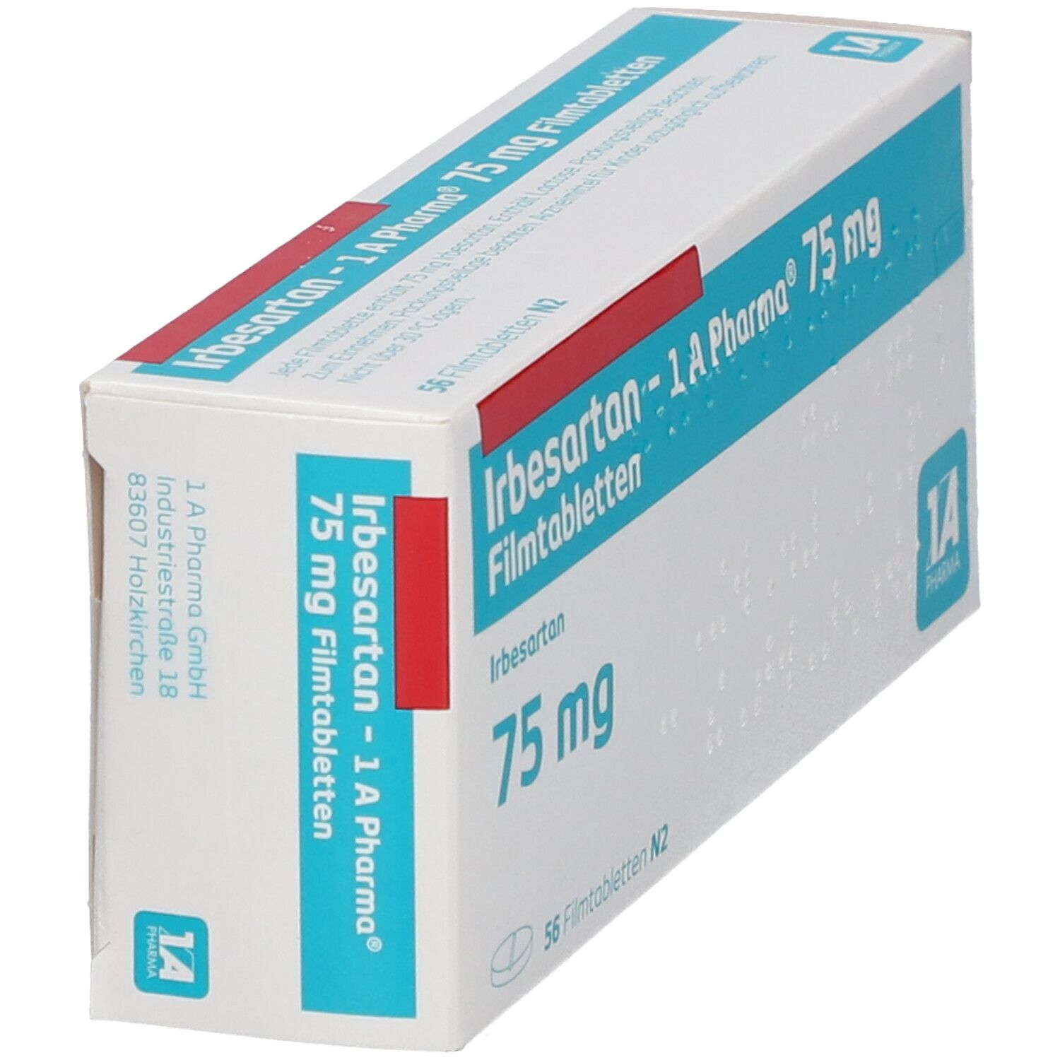 Irbesartan-1A Pharma 75 mg Filmtabletten 56 St