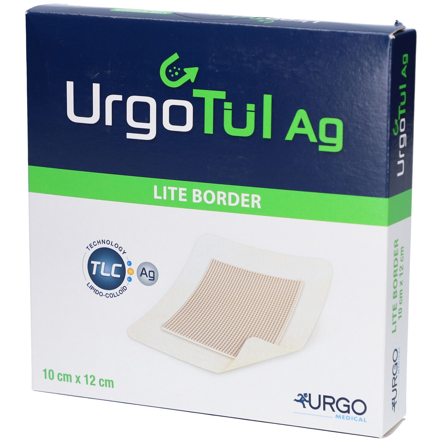 Urgotül Ag Lite Border 10x12 cm Verband 10 St