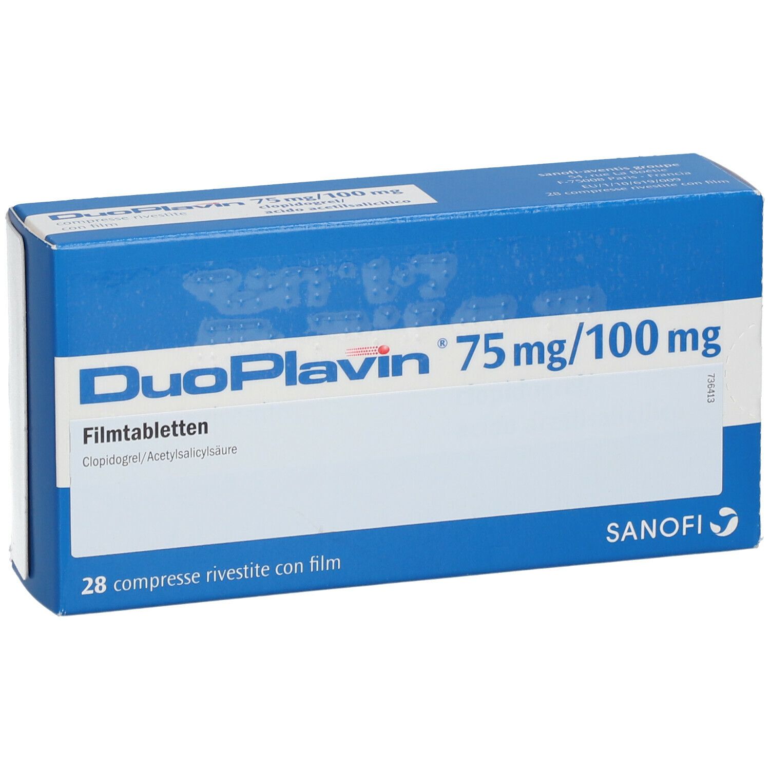 DUOPLAVIN 75 mg/100 mg Filmtabletten