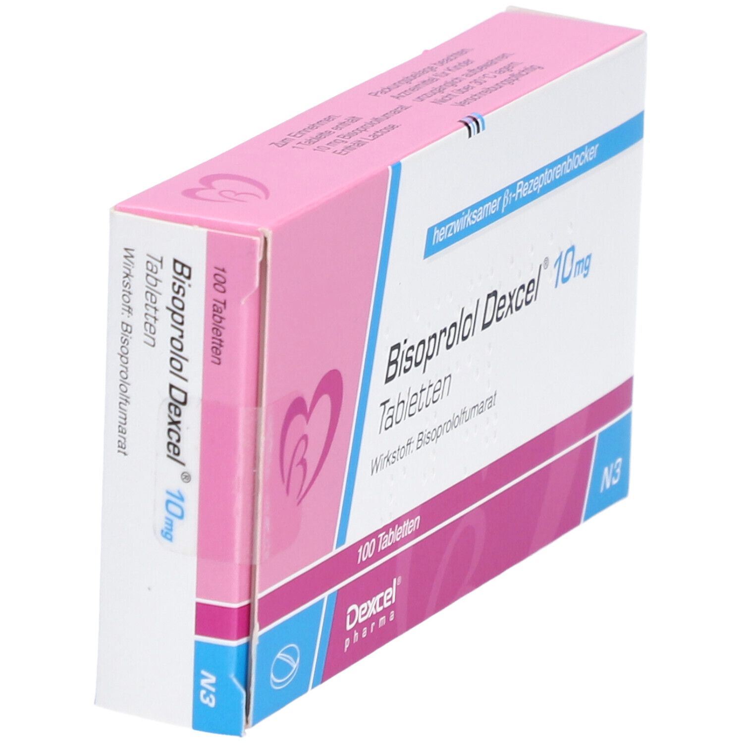 Bisoprolol Dexcel 10 mg Tabletten 100 St