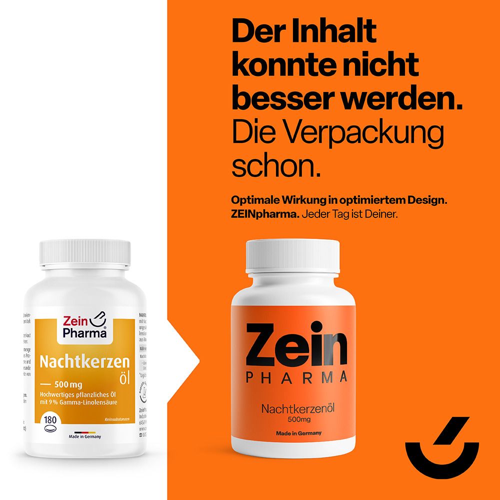 ZeinPharma® Nachtkerzenöl Kapseln 500 mg