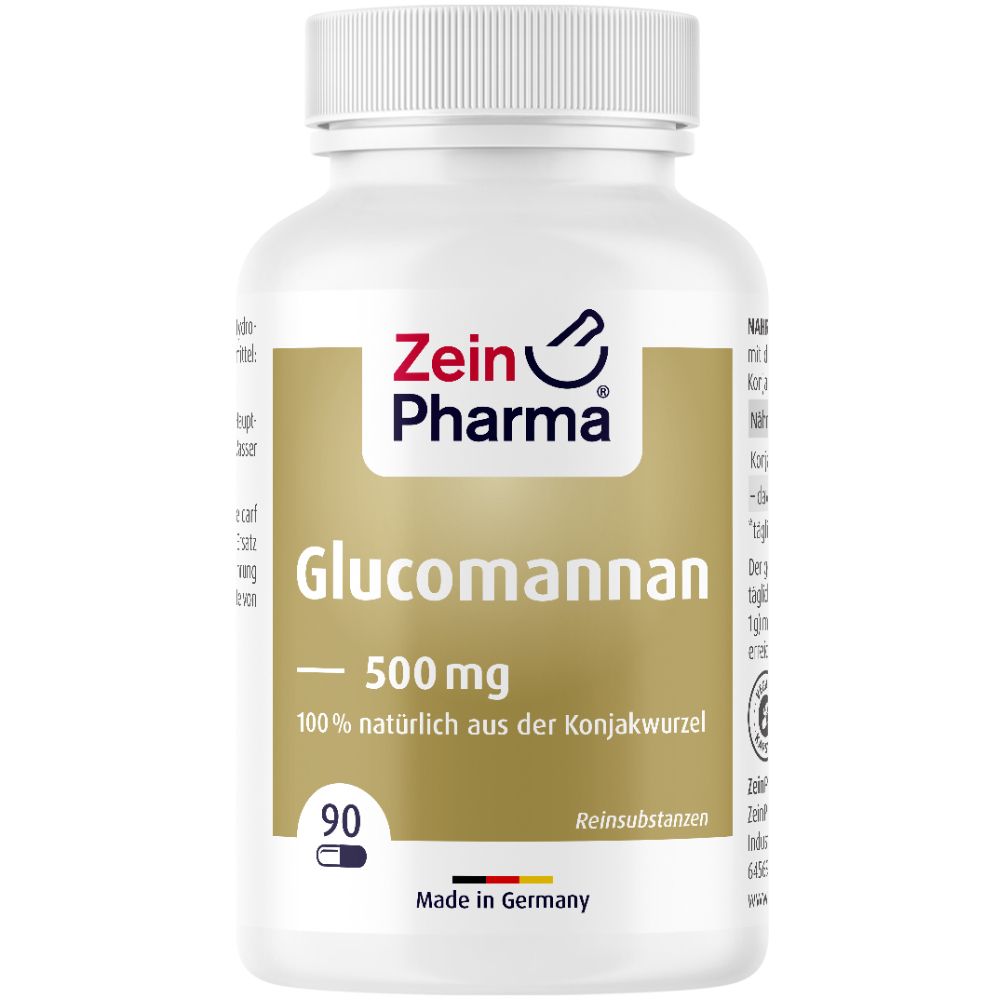 Glucomannan Sättigungskapseln 500 mg ZeinPharma