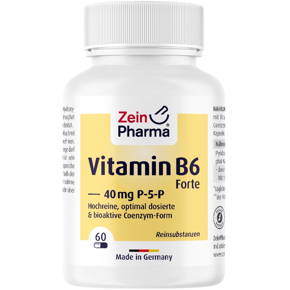 Vitamine B6 Forte capsules (P 5 P) 40 mg ZeinPharma